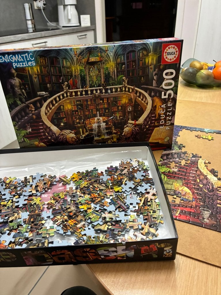puzzel Educa 500 stukjes, Hobby & Loisirs créatifs, Sport cérébral & Puzzles, Comme neuf, Puzzle, 500 à 1500 pièces, Enlèvement ou Envoi