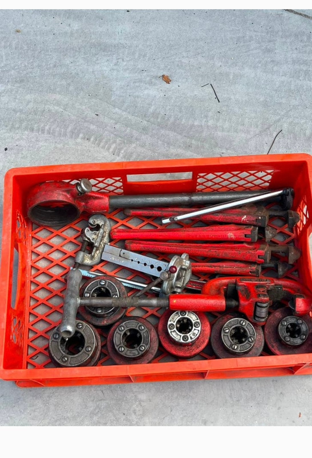 Lot Ridgid / Gedore / Hazet Handgereedschap Sanitair, Ophalen, Gebruikt, Snijgereedschap, Gedore