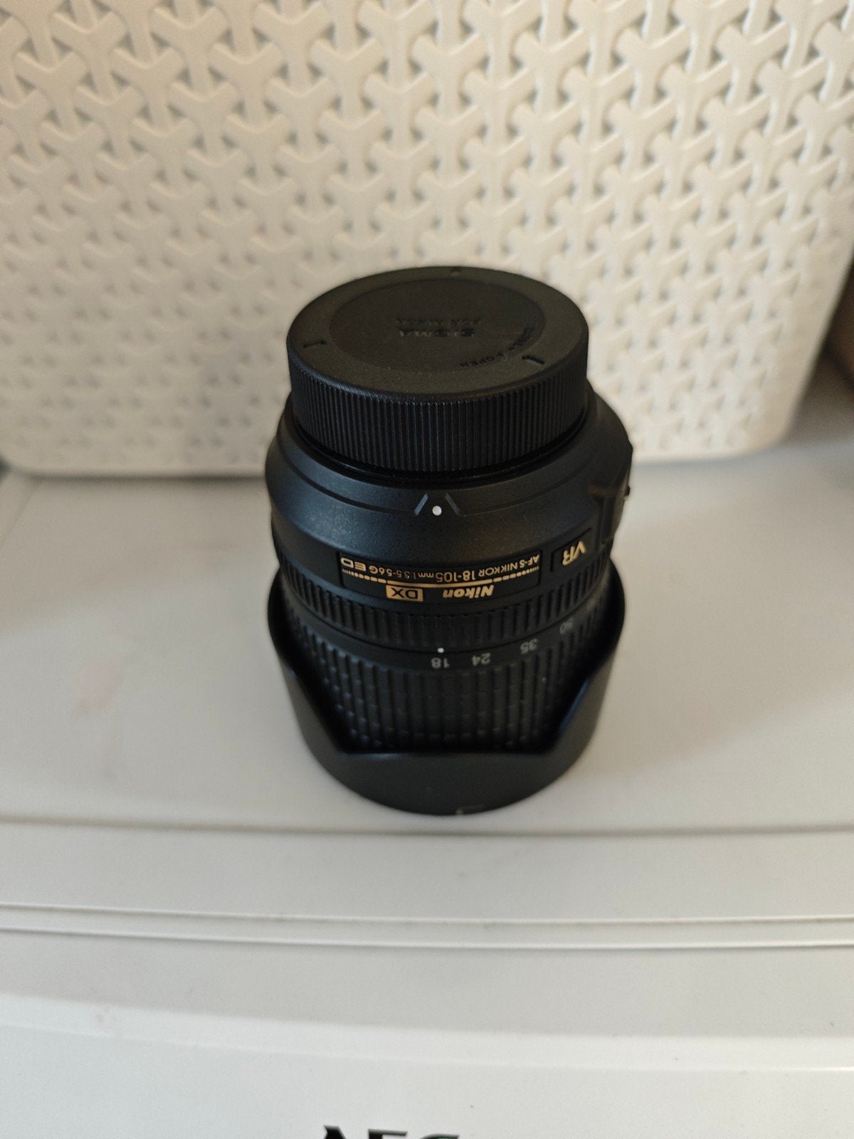 Objectif Nikon 18-105 mm f/3.5-5.6G ED VR, Enlèvement ou Envoi, Comme neuf, Nikon, Téléobjectif