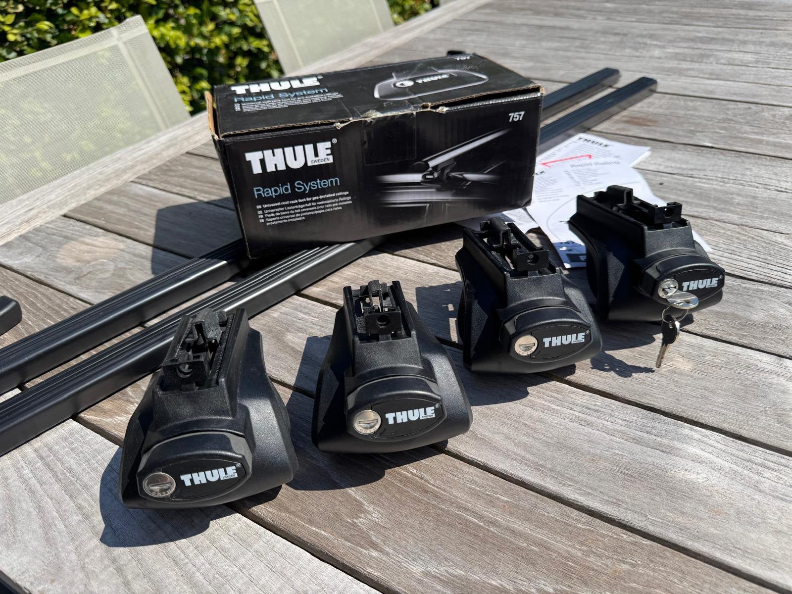 Thule Rapid System 757, Enlèvement, Comme neuf