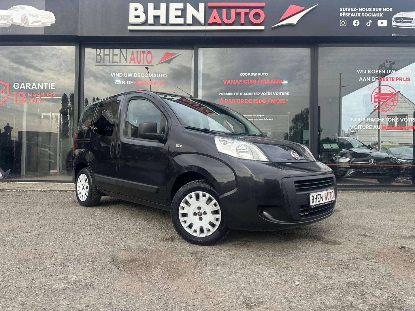 Fiat Qubo Qubo 1.4i Pop, Autos, Euro 5, Achat, Entreprise, 5 portes