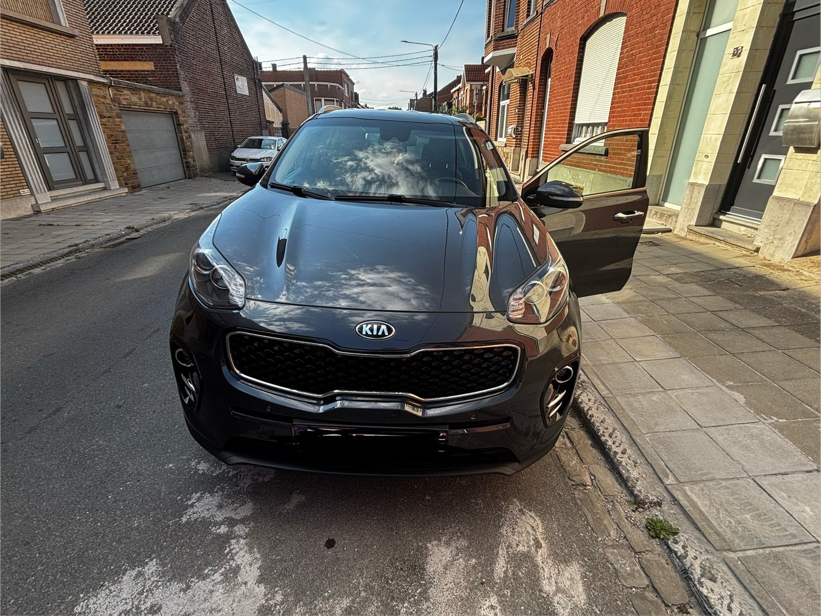 Kia Sportage 1.7 CRDi 2WD Sense ISG DCT, Autos, Kia, Cuir, Argent ou Gris, Achat, Euro 6