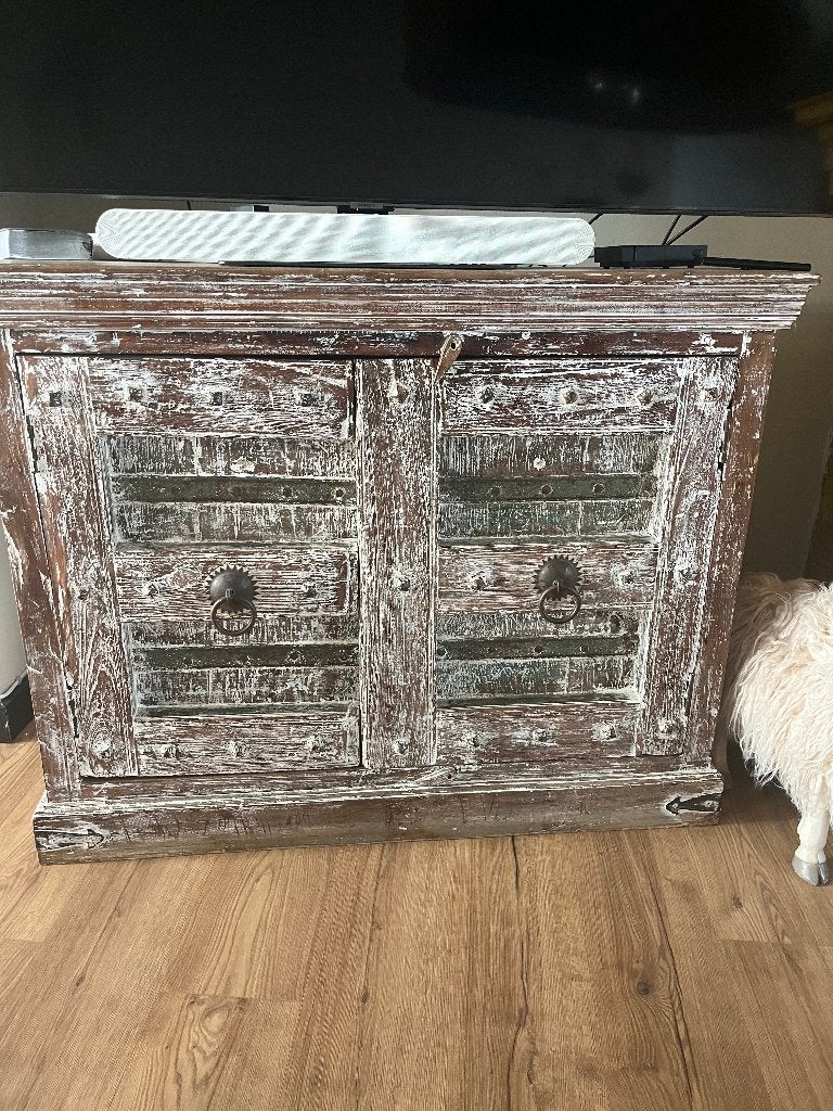 Kast tv of dressoir, Met plank(en), 100 tot 150 cm, Ophalen of Verzenden, Zo goed als nieuw