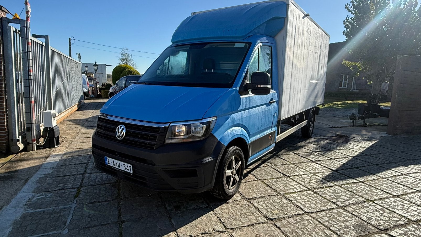 crafter 2.0 tdi 2021, Auto's, Voorwielaandrijving, 4 deurs, Blauw, Bedrijf
