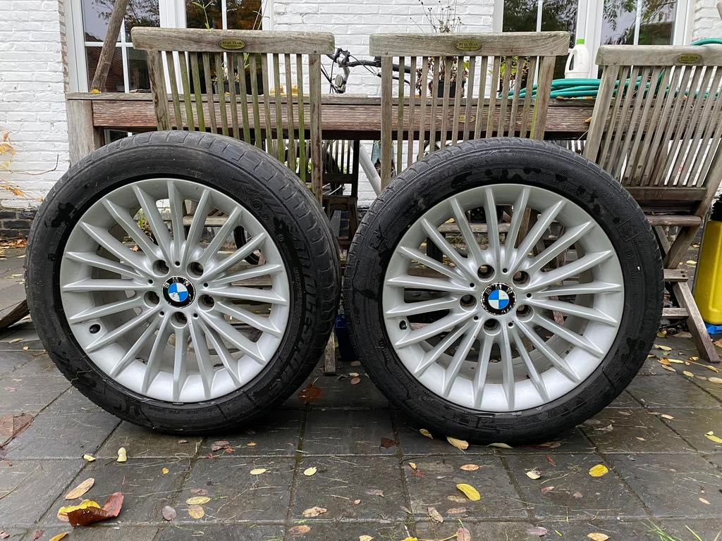 4 BMW velgen 3 en 4 serie 17inch styling 414, Ophalen, 17 inch, Band(en)