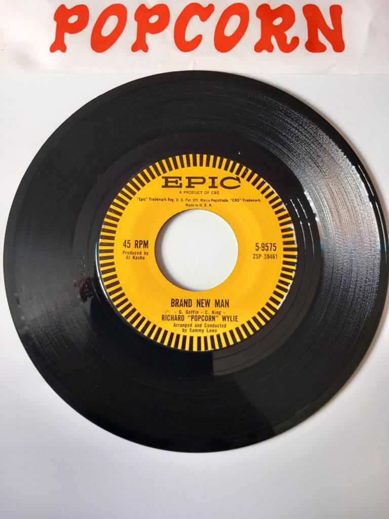 RICHARD POPCORN WYLIE. BRAND NEW MAN. USA 45T, Ophalen of Verzenden