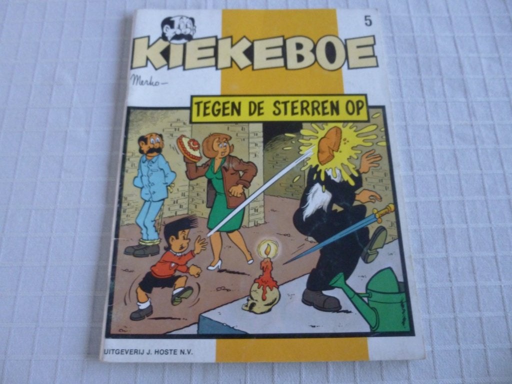 kiekeboe  : tegen de sterren op, Enlèvement ou Envoi, Utilisé