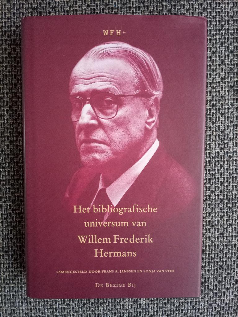 Het bibliografische universum van Willem Frederik Hermans, Enlèvement ou Envoi, Comme neuf, Art et Culture, Frans A. Janssen; Sonja van Stek