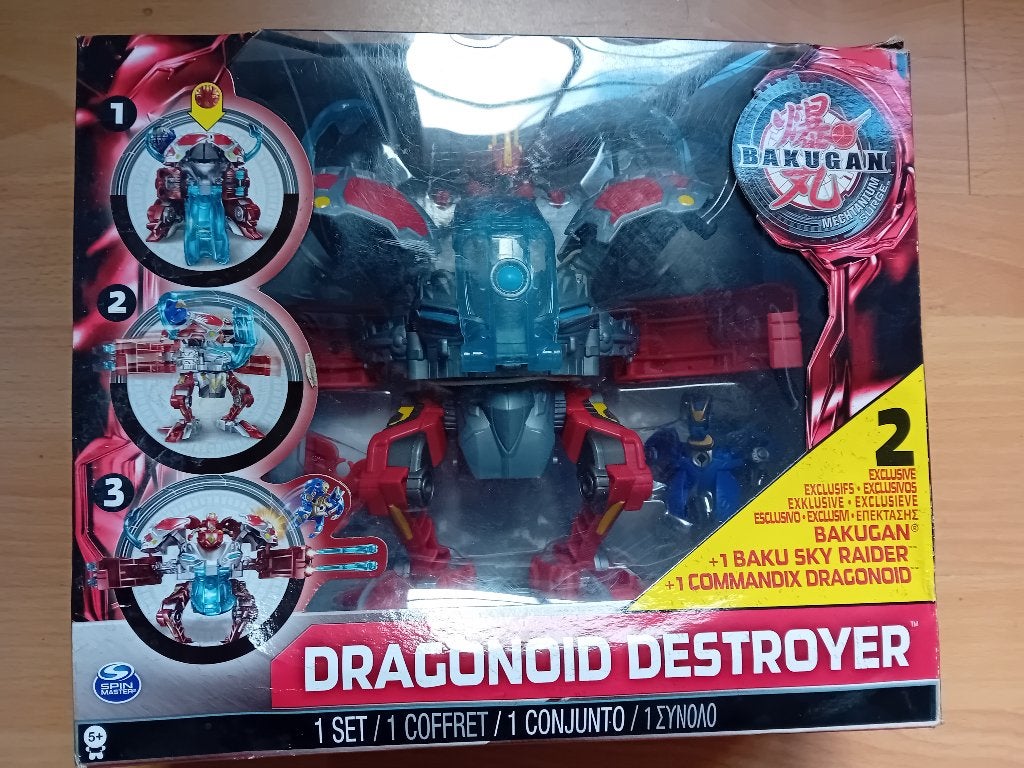 Coffret Bakugan dragonoid destroyer, Enlèvement ou Envoi, Neuf, Fantasy