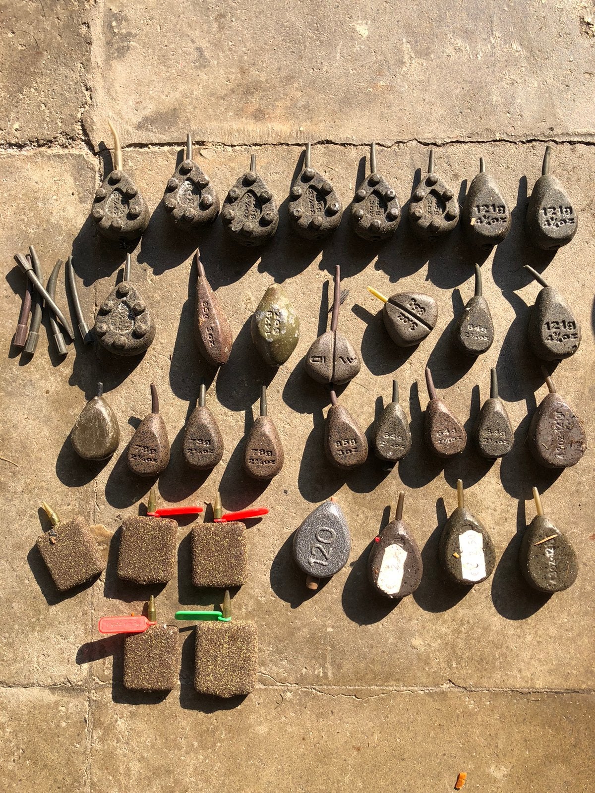 Lot de matériel pour carpes, laisses, supports, sacs, cannes, Enlèvement, Comme neuf