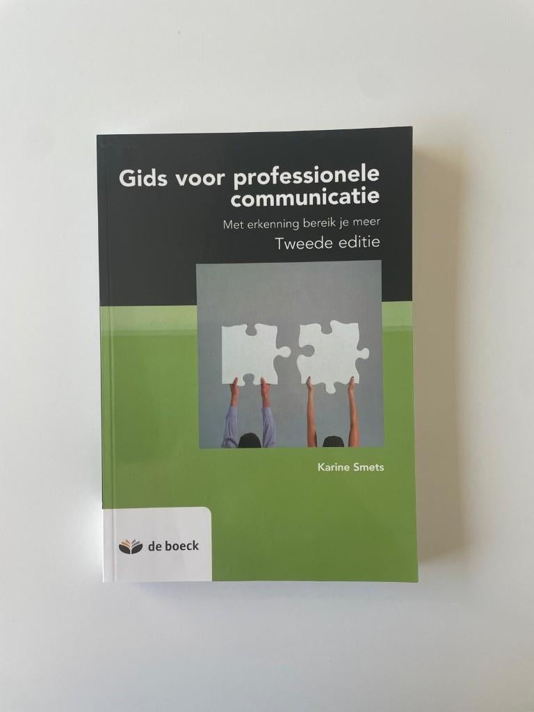 Gids voor professionele communicatie, Ophalen of Verzenden, Zo goed als nieuw, Hogeschool