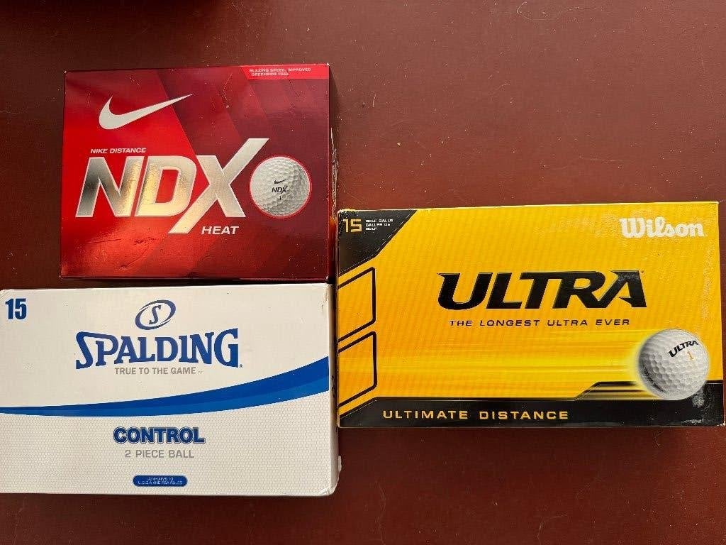pack de 42 nouvelles balles de golf blanches, Enlèvement ou Envoi, Neuf, Balle(s)