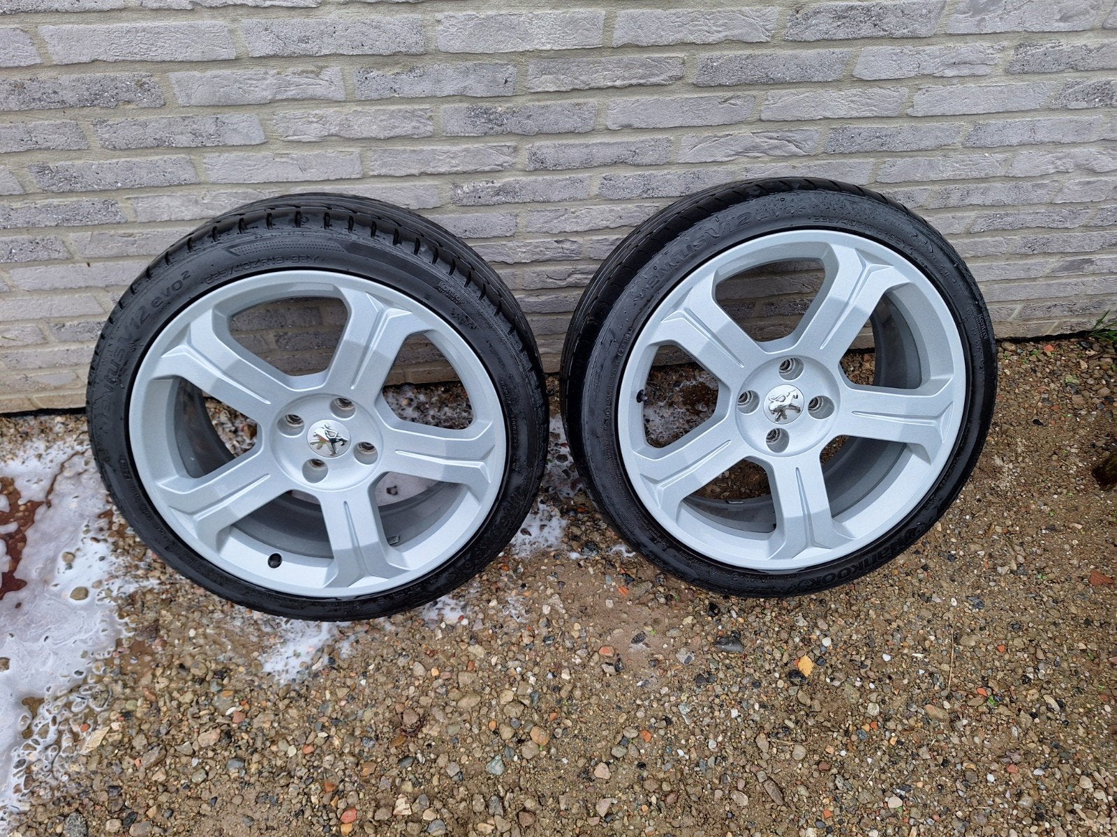 Originele Peugeot GTI velgen, Enlèvement, Pneu(s)