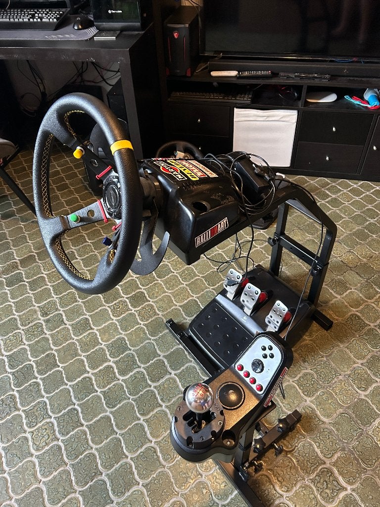 Logitech G27 met drift/rallymods en wheelstand (LEES AUB), Enlèvement, Utilisé, Volant ou Pédales, PlayStation 3