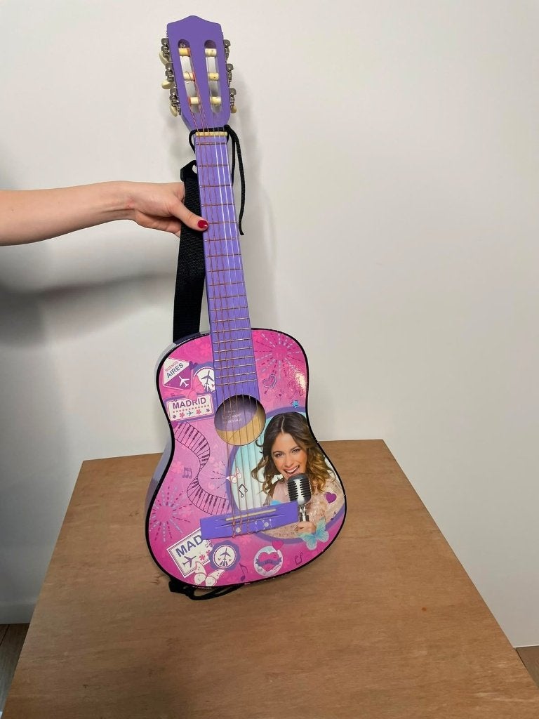 Violetta gitaar (paars), Enlèvement, Utilisé