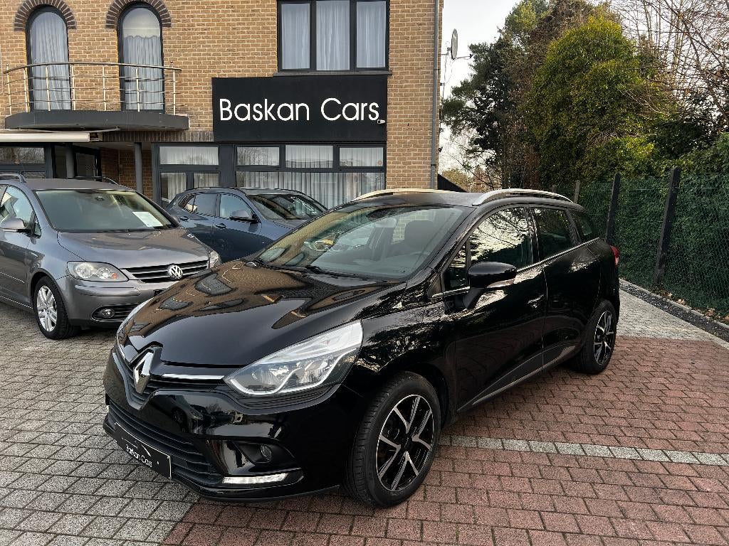 Renault Clio 0.9TCE/M2019/61.000KM/AIRCO/NAVI/12M GARANTIE, Stof, Zwart, 5 deurs, Euro 6