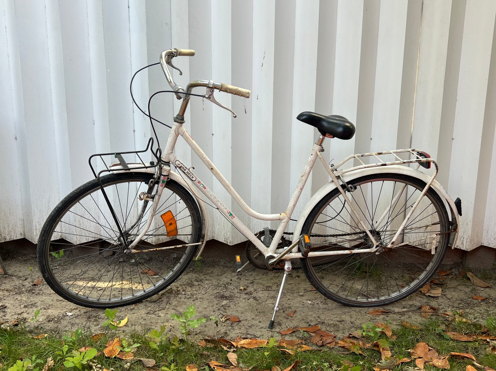 Comfortabele damesfiets, Fietsen en Brommers, Fietsen | Dames | Omafietsen, 50 tot 53 cm, Ophalen, Gebruikt, Velgrem