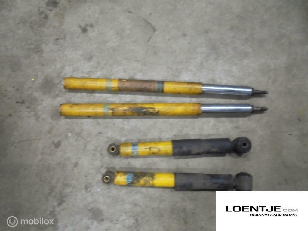 set bilstein schokdempers bmw 02 1502 1602 1802 2002 tii etc, Gebruikt, Ophalen of Verzenden, BMW, BMW