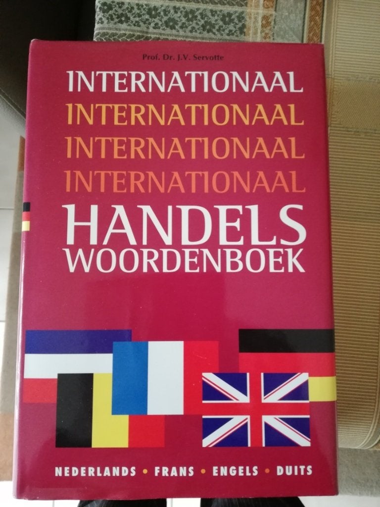 Internationaal Handelswoordenboek, Enlèvement ou Envoi, Comme neuf, Autres langues