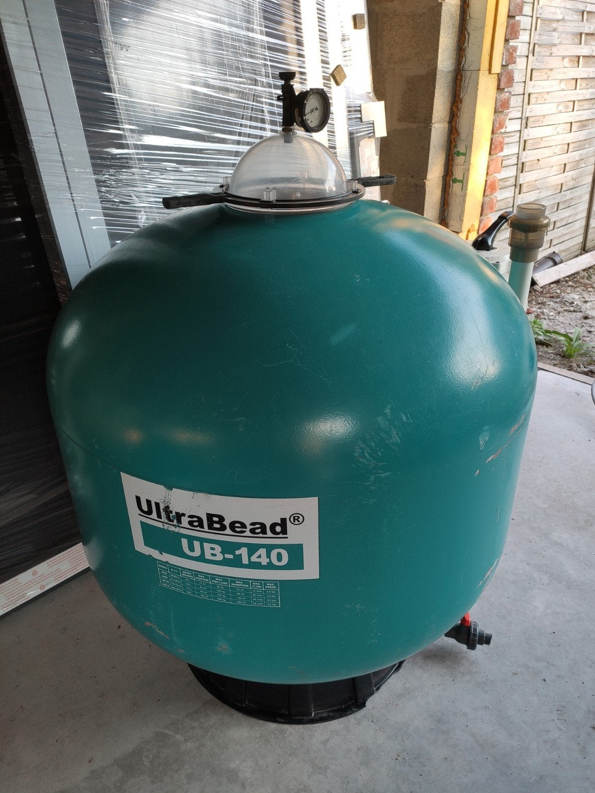 Ultrabead UB-140, Ophalen, Gebruikt, Vijverfilter