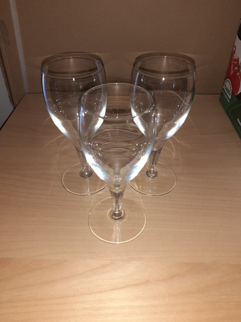 Verres à cocktail en cristal (lot de 3 verres), Enlèvement