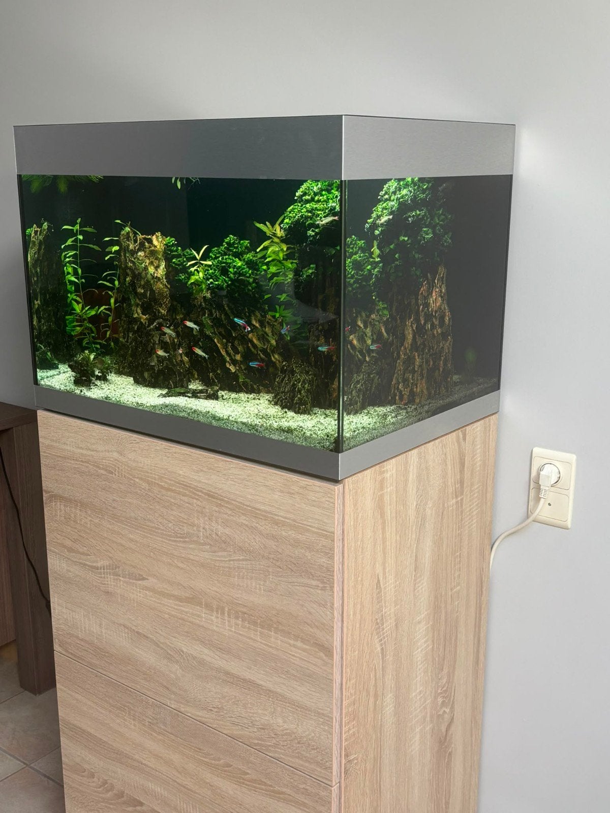 Aquarium oase highline 
Lampe Chihiros 2 ans. 
P, Enlèvement, Comme neuf