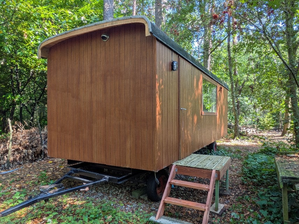 woonwagen pipowagen, Ophalen, Gebruikt