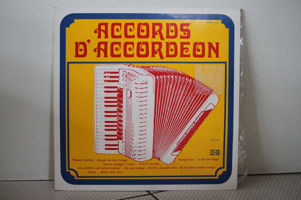 Charles Garemynck - Reno - Accordeonakkoorden - LP, Cd's en Dvd's, Vinyl | Dance en House, LP, Ambiënt of Lounge, Ophalen of Verzenden