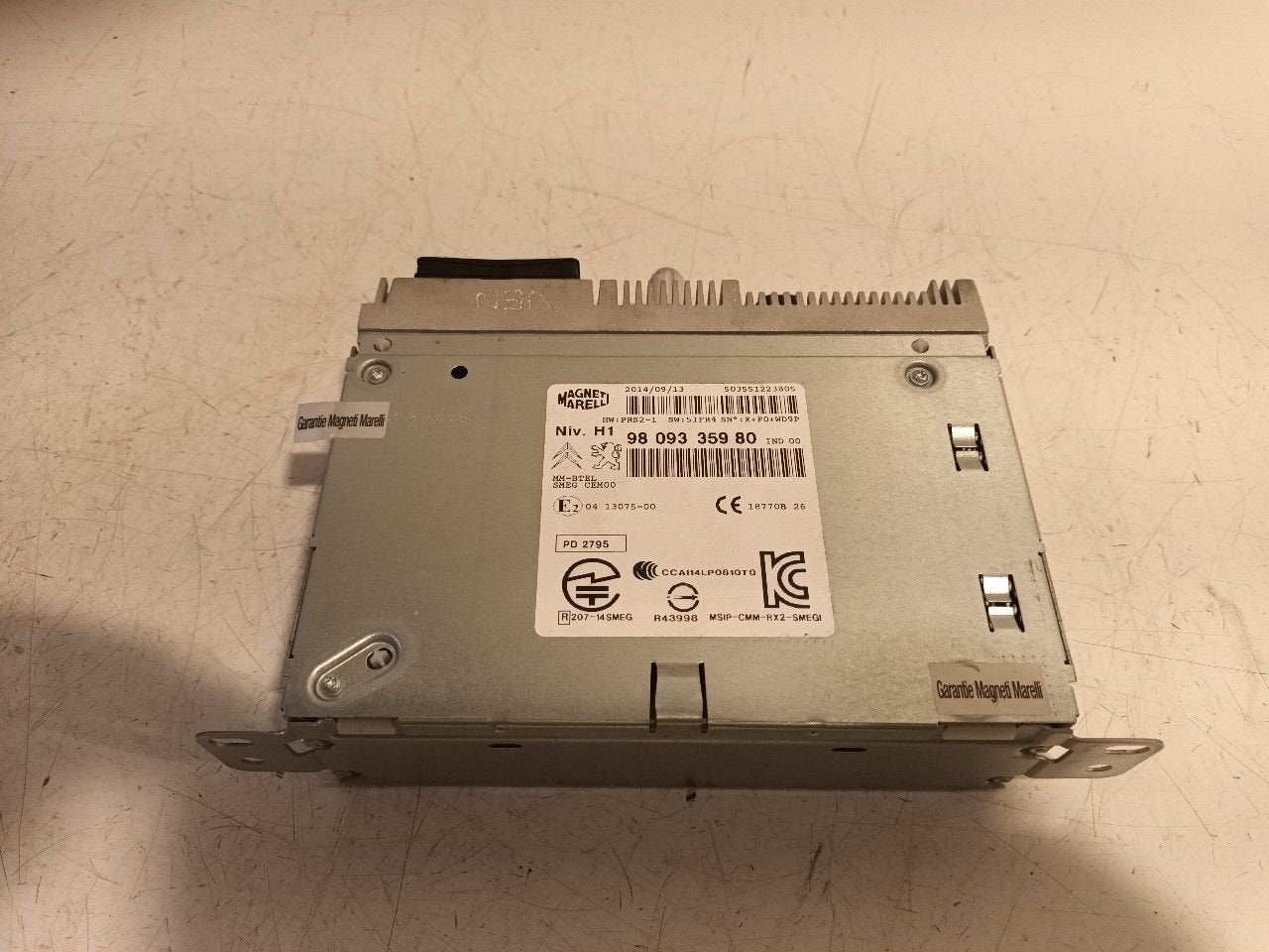 Radio Peugeot 308, Ophalen of Verzenden, Van der Ven Autorecycling B.V., Onderdelen@venauto.nl, Ettenseweg 76, 4706 PB Roosendaal, The Netherlands
