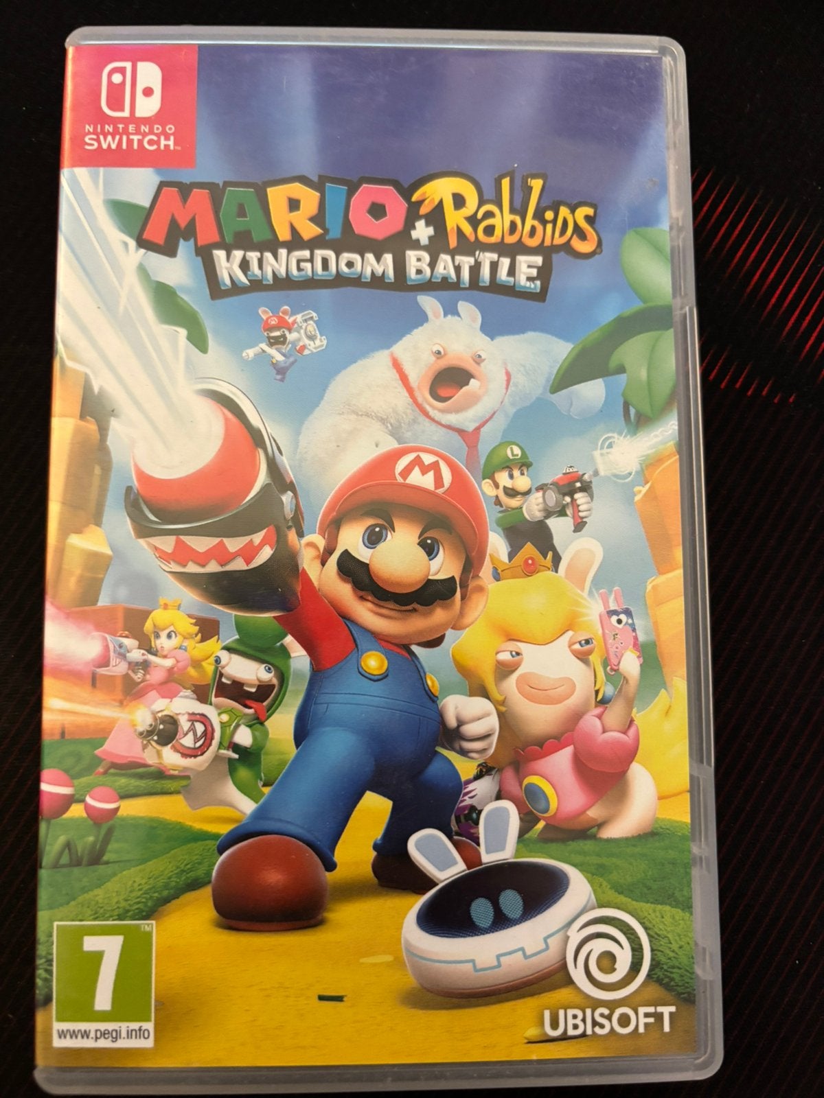 Mario Lapin Jerk Switch spel, Ophalen, Zo goed als nieuw