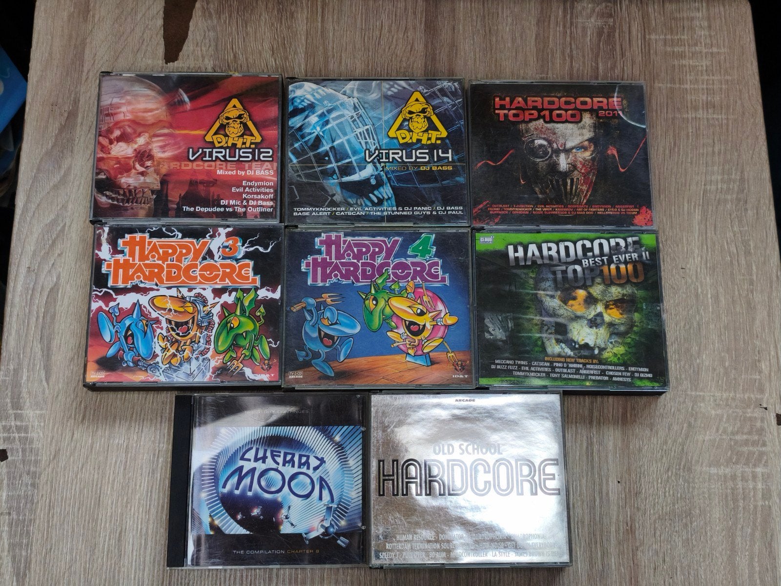 Diverse Gabber cds, Enlèvement ou Envoi