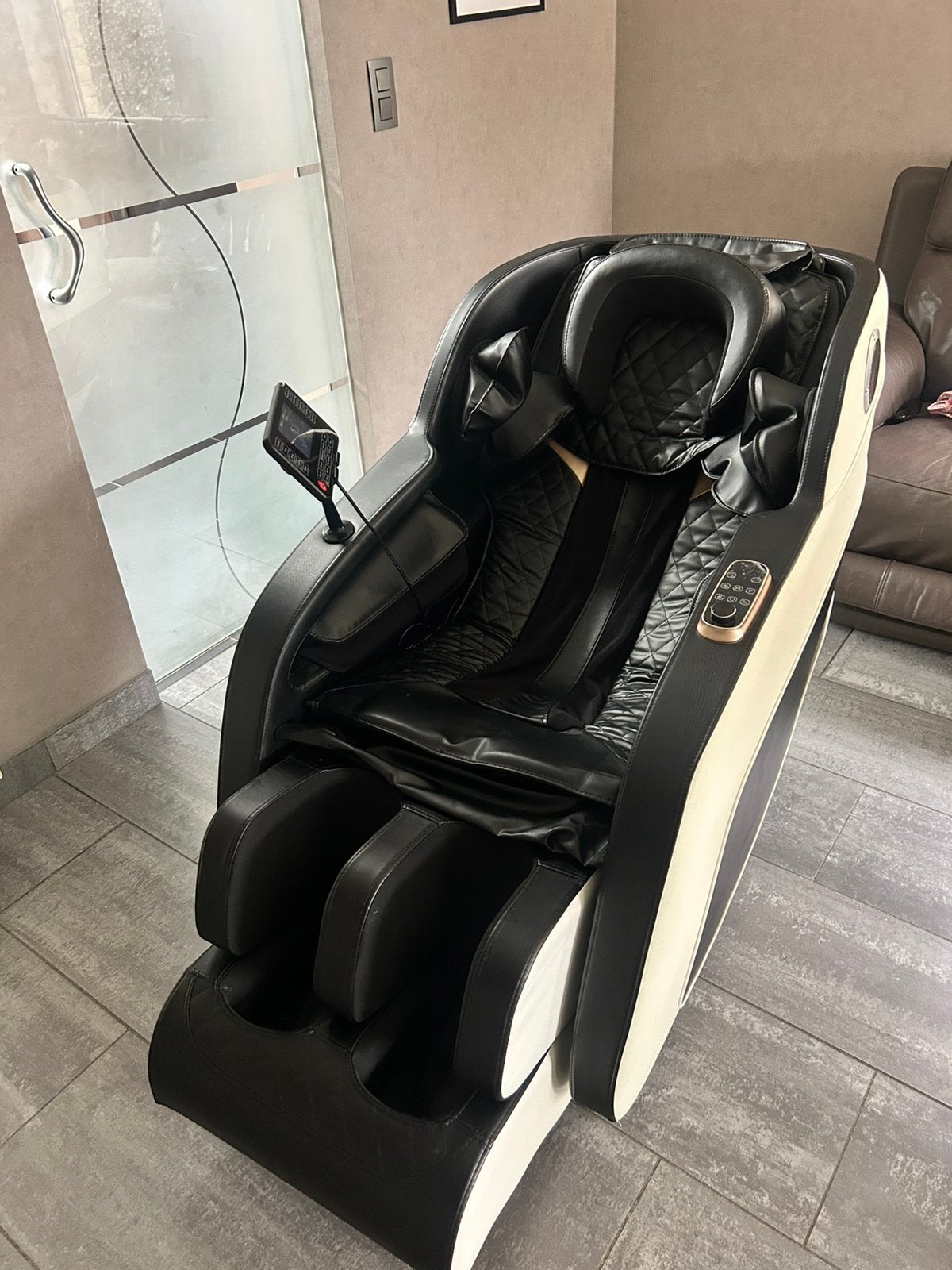 Fauteuil de massage complet de luxe (modèle RTE-6650), Enlèvement, Comme neuf
