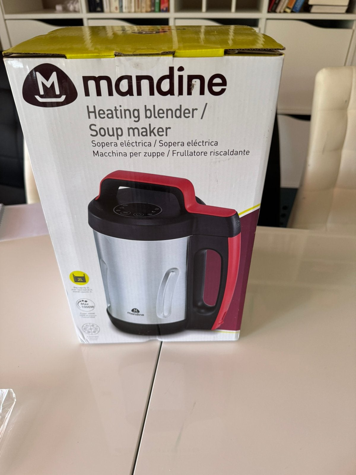 Mandine Blender Chauffant / Soup Maker, Enlèvement ou Envoi, Neuf