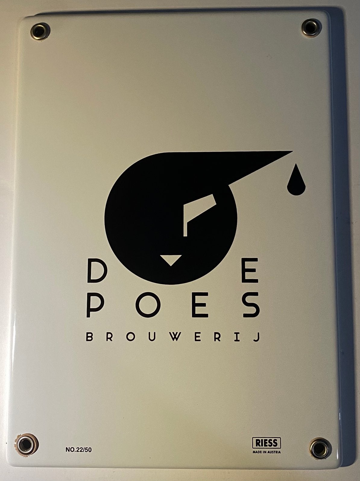 Emaille De Poes, Ophalen of Verzenden, Zo goed als nieuw
