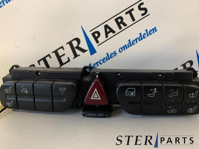 Paniekverlichtings Schakelaar van een Mercedes C-Klasse, Gebruikt, -, Ophalen of Verzenden, -