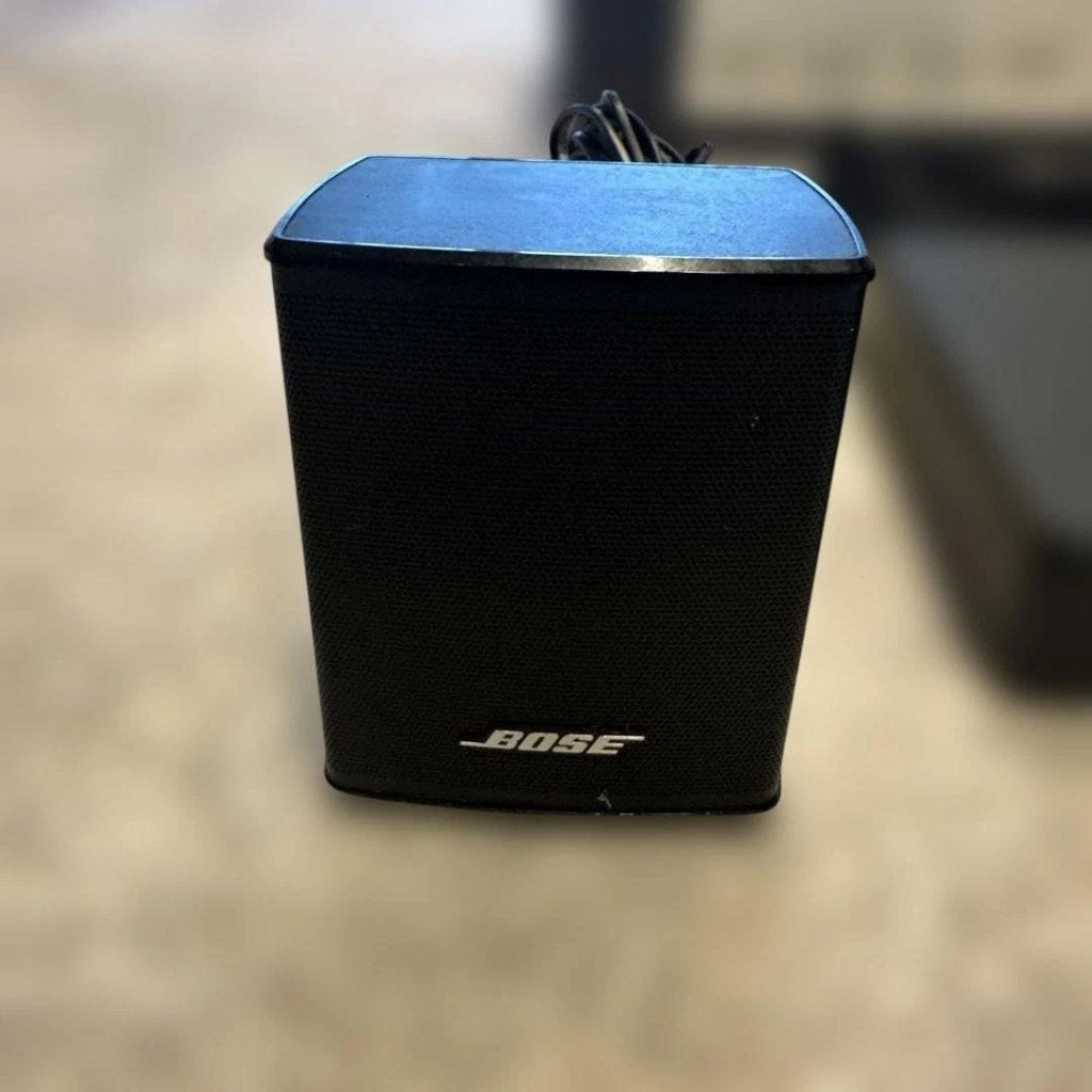Haut-parleurs ambiophoniques Bose, noirs, TV, Hi-fi & Vidéo, Moins de 60 watts, Enlèvement ou Envoi, Utilisé, Bose