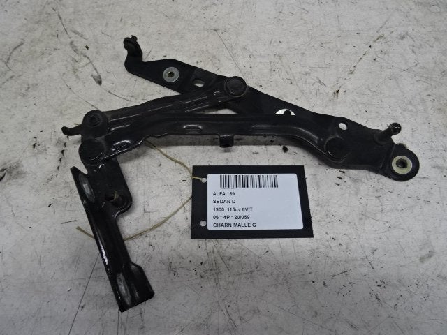 COFFRE COUVERCLE CHARNIERE GAUCHE Alfa Romeo 159 (939AX), Utilisé, Alfa Romeo