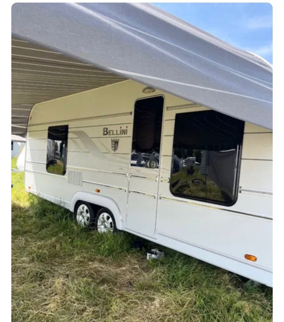 Tabbert Bellini, Caravanes & Camping, Caravanes, Particulier, Tabbert, Grand lit, 5 à 6 mètres, Airco, Douche, Enlèvement