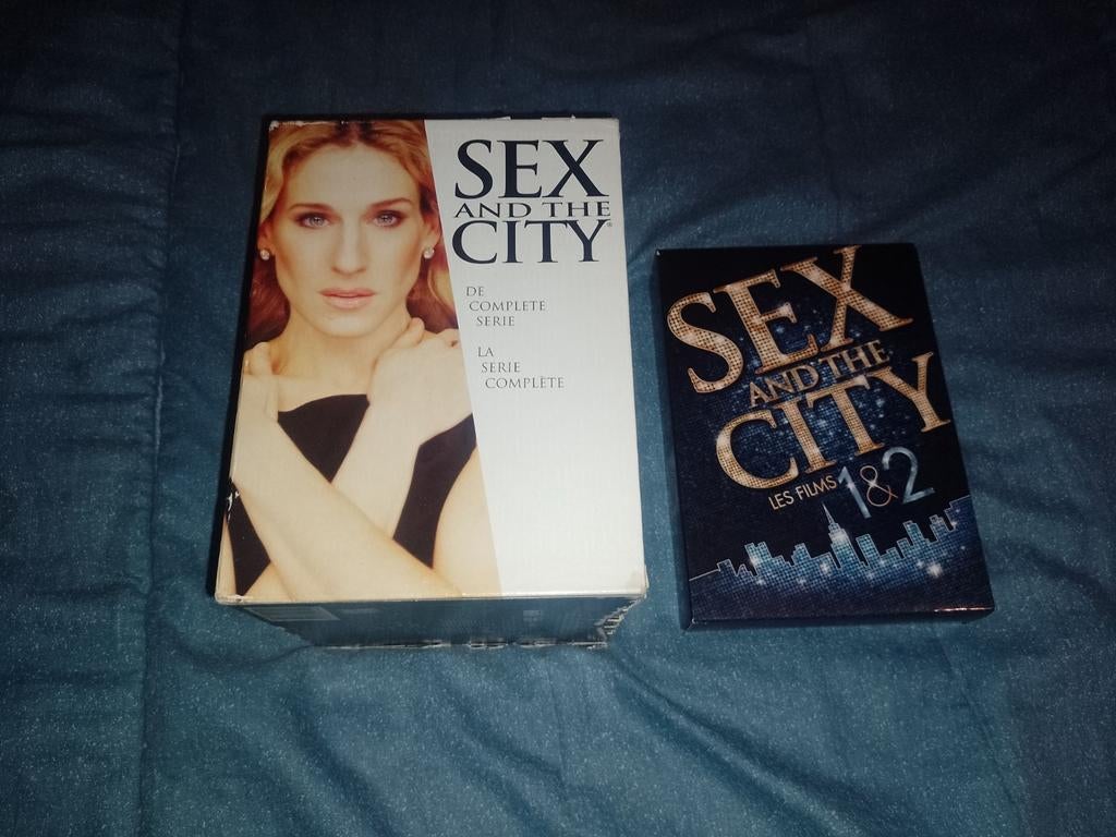Te koop in dvd- en dvd-sets de complete Sex and the City, Boxset, Ophalen of Verzenden, Zo goed als nieuw, Komedie
