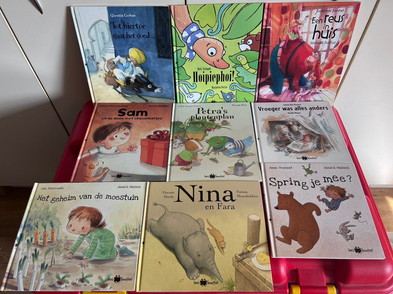 9 voorleesboekjes van leesknuffel, Boeken, Ophalen, Zo goed als nieuw