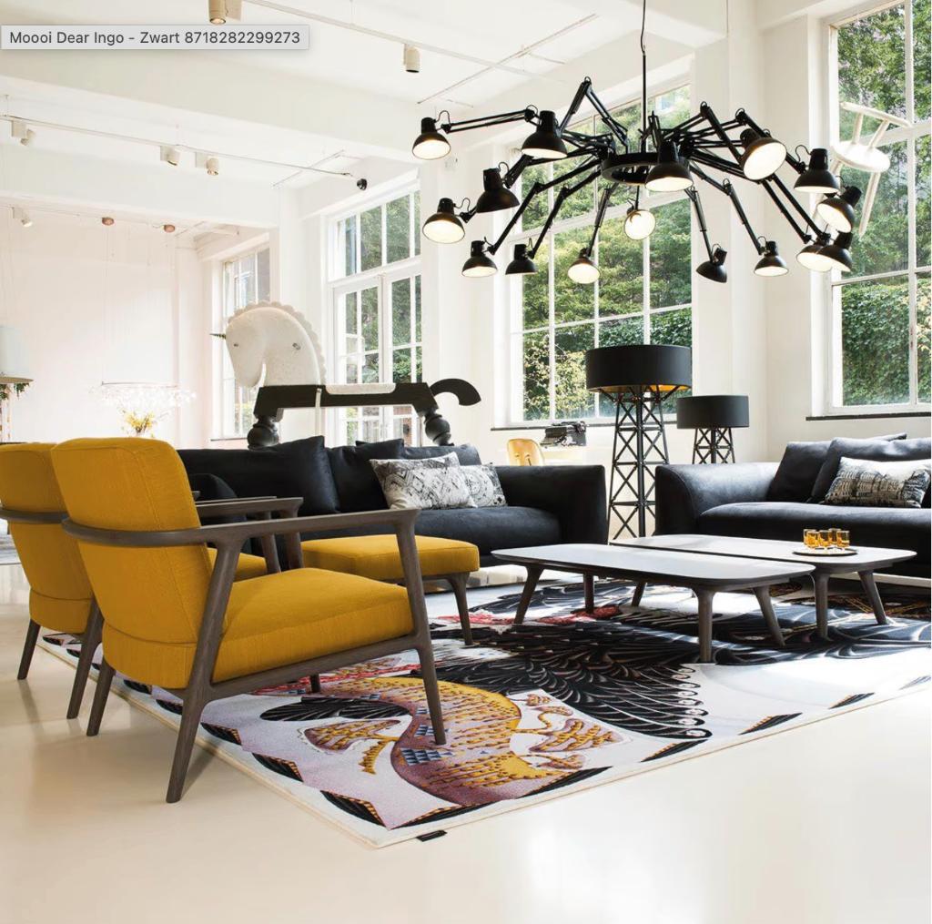 MOOOI Dear Ingo High-end hanglamp zwart gepoedercoat, Ophalen, Nieuw, Metaal, High-end Furniture