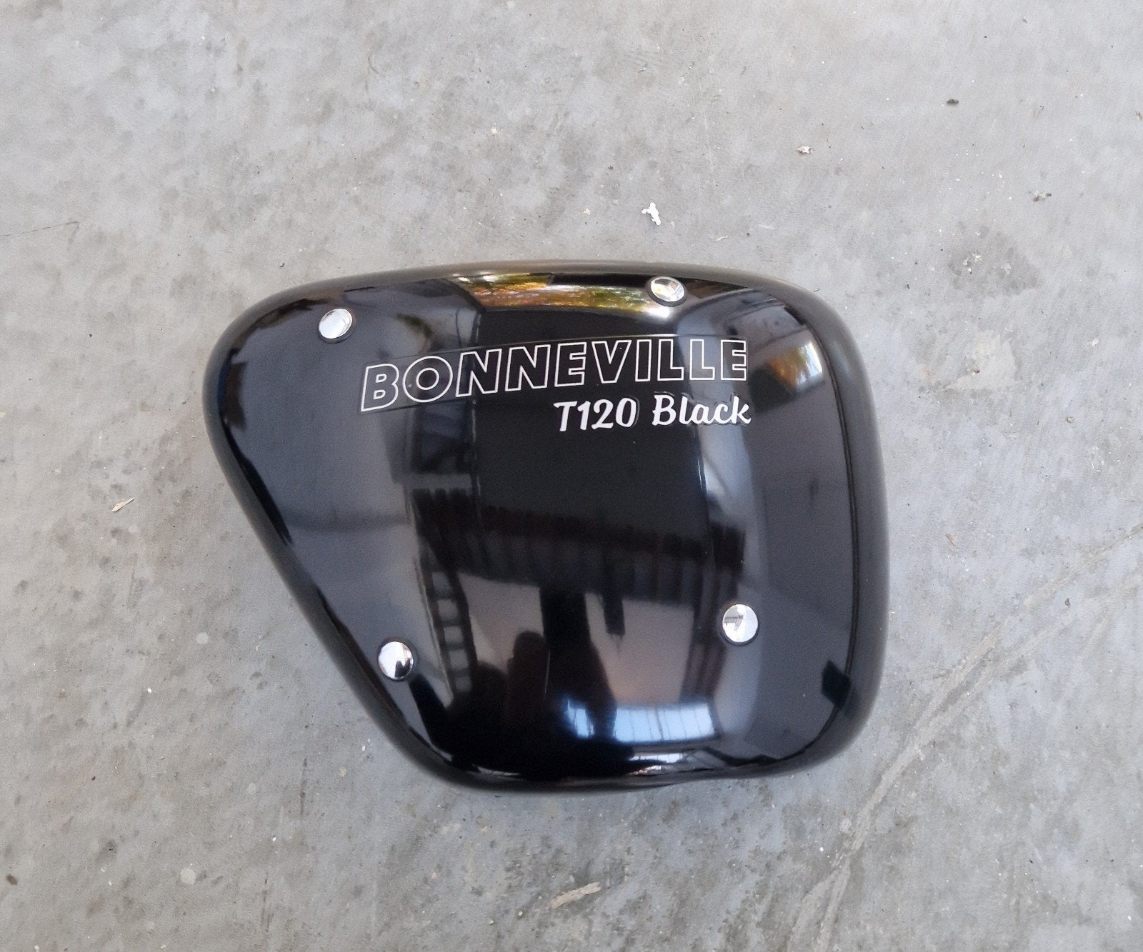 Panneau latéral noir d'origine Triumph Bonneville T120 (2306, Motos, Enlèvement ou Envoi, Neuf