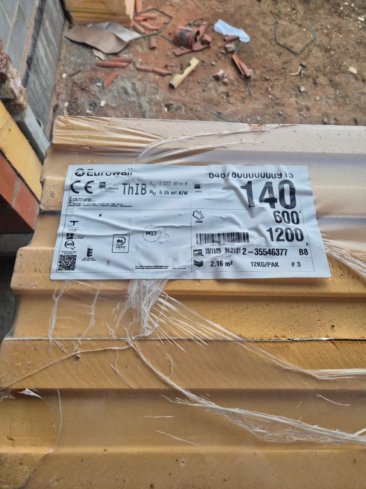 Isolatie 14cm, Doe-het-zelf en Bouw, Ophalen