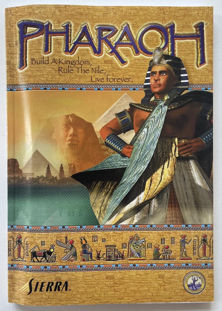 Pharaoh - Édition originale, Envoi, Comme neuf, Stratégie et Construction, Un ordinateur