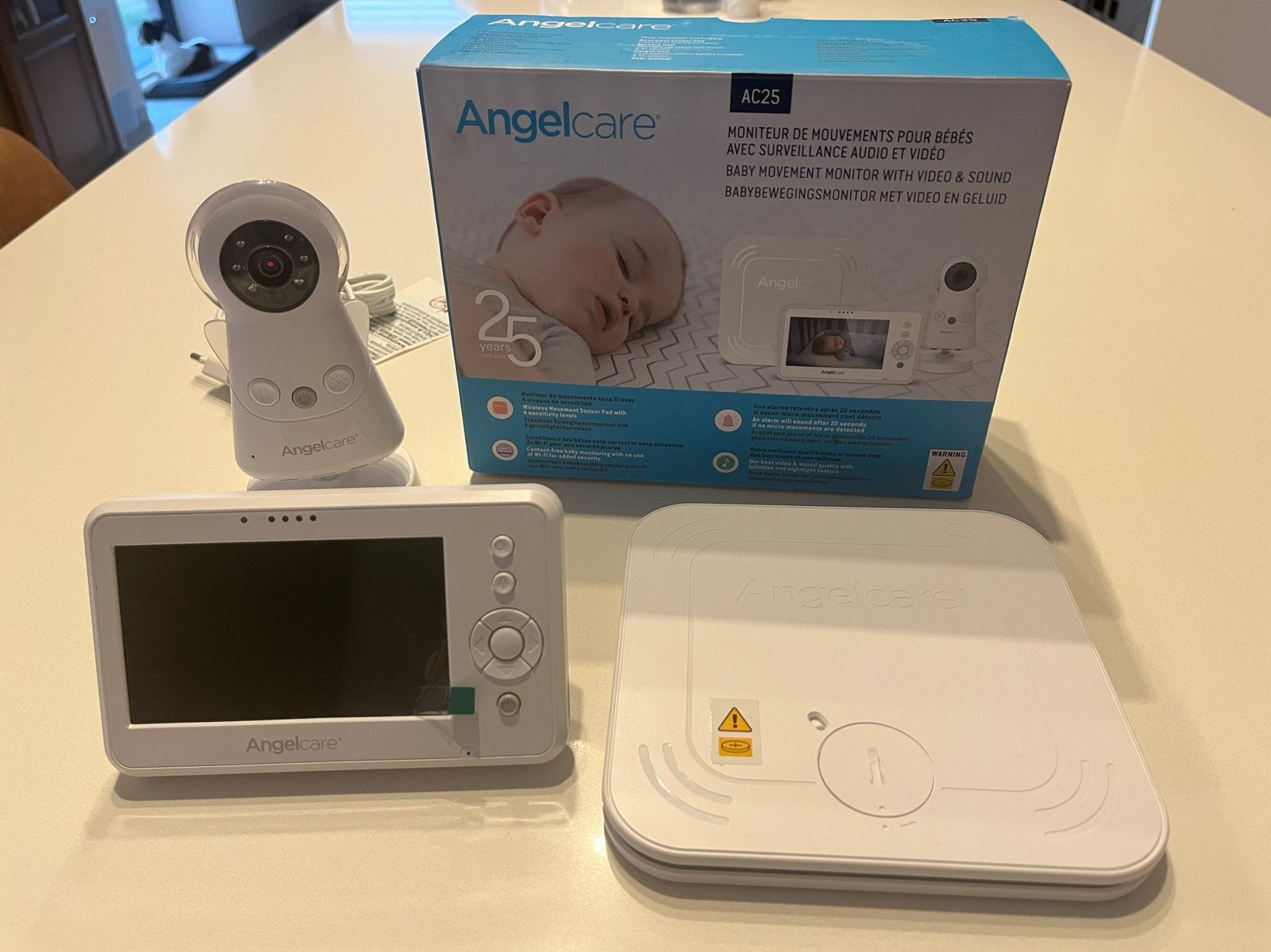 Babyfoon angelcare, Ophalen, Zo goed als nieuw