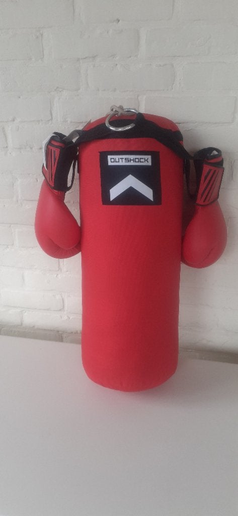 Bokszak+ handschoenen voor kinderen, Ophalen of Verzenden, Zo goed als nieuw, Bokszak