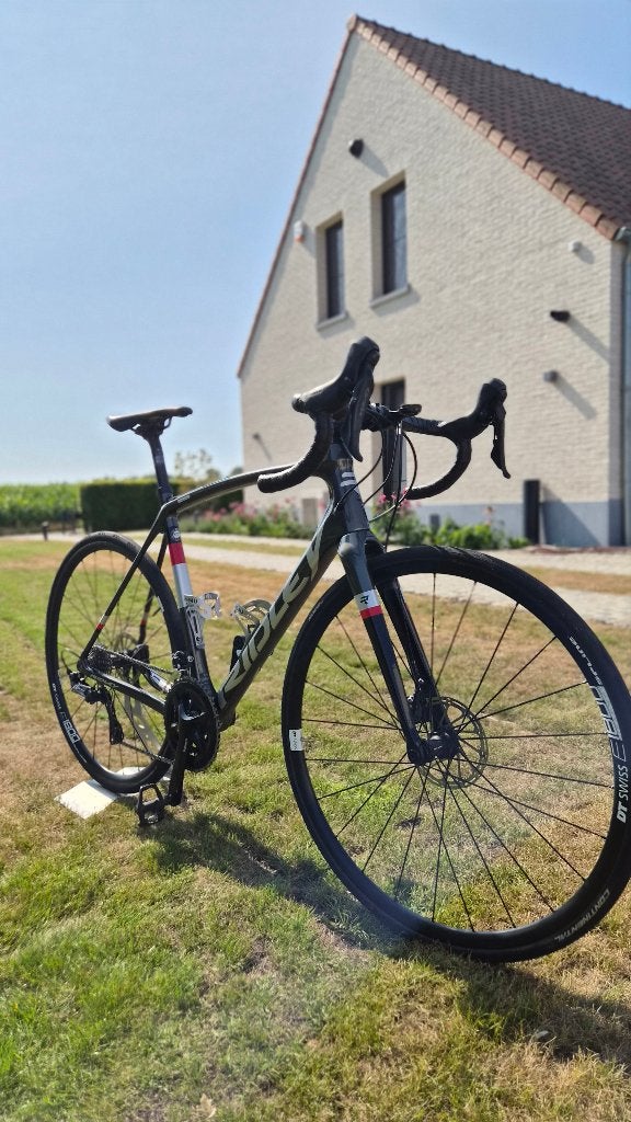 Ridley Kanzo Carbon Koersfiets / gravelbike - 54, Fietsen en Brommers, Gebruikt, Carbon, Meer dan 20 versnellingen, Schijfrem