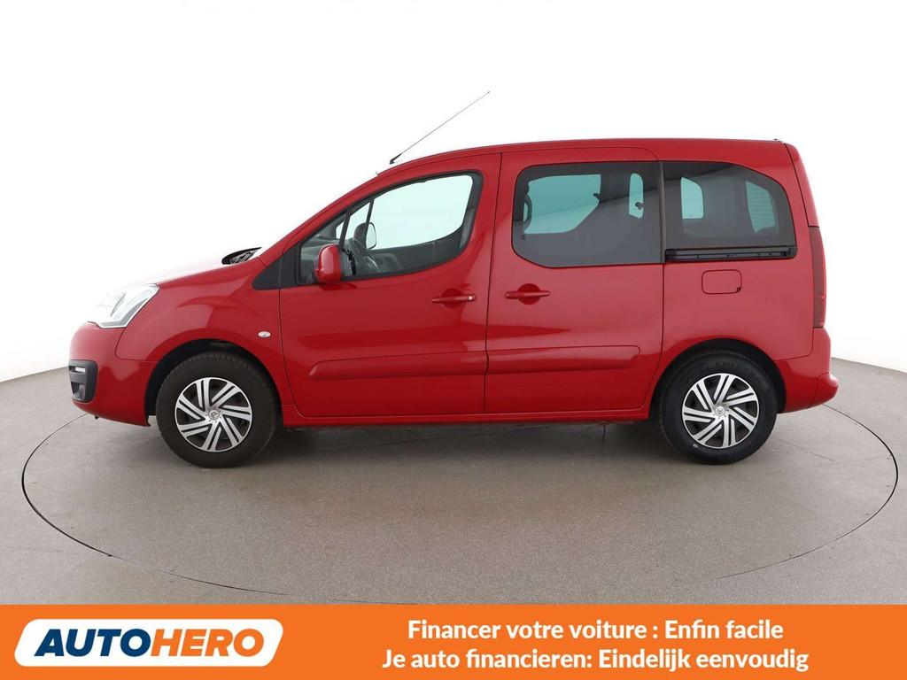 Citroën Berlingo 1.6 Feel (bj 2016), Auto's, Voorwielaandrijving, Stof, Gebruikt, Zwart