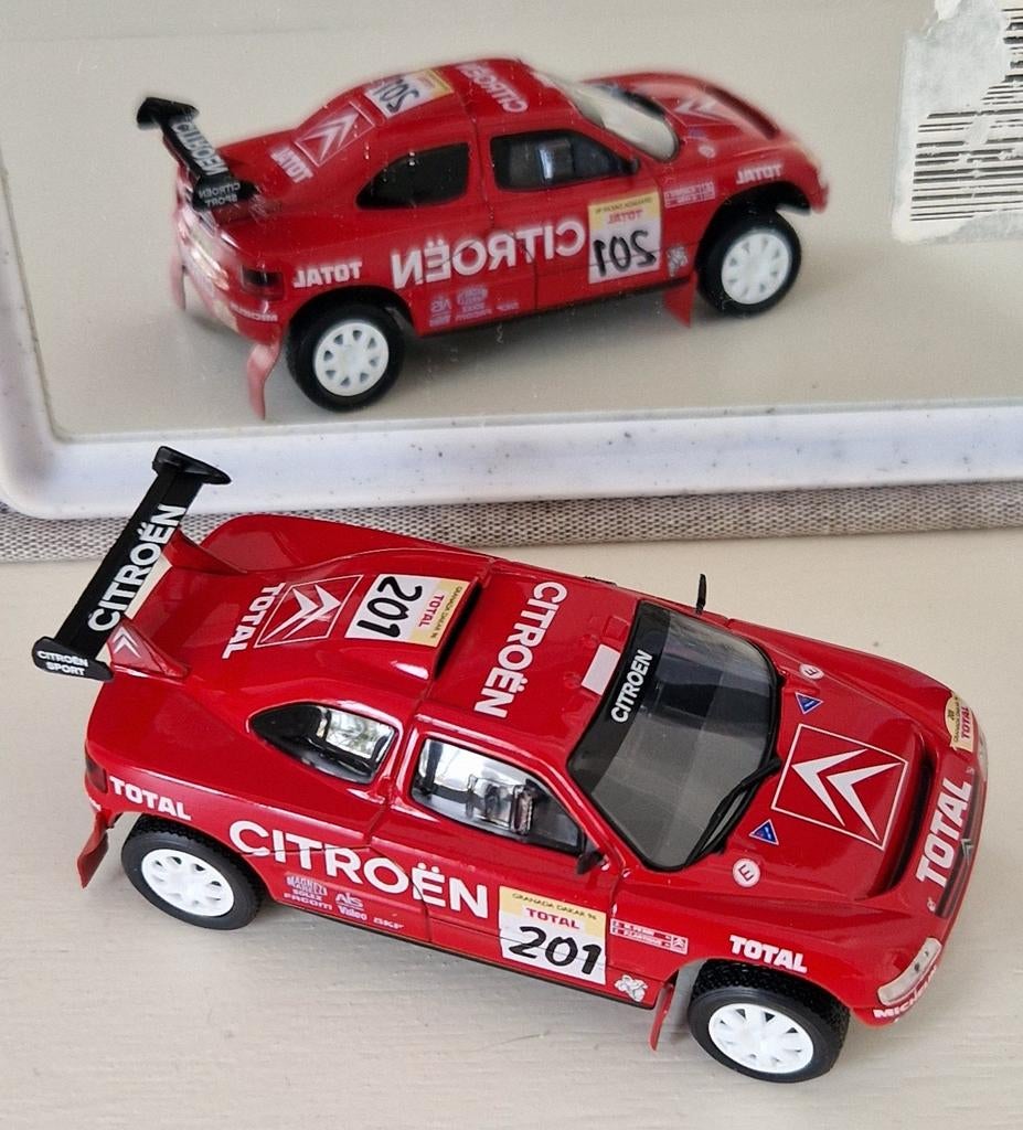 3 miniatures Dakar 1/43, Enlèvement ou Envoi