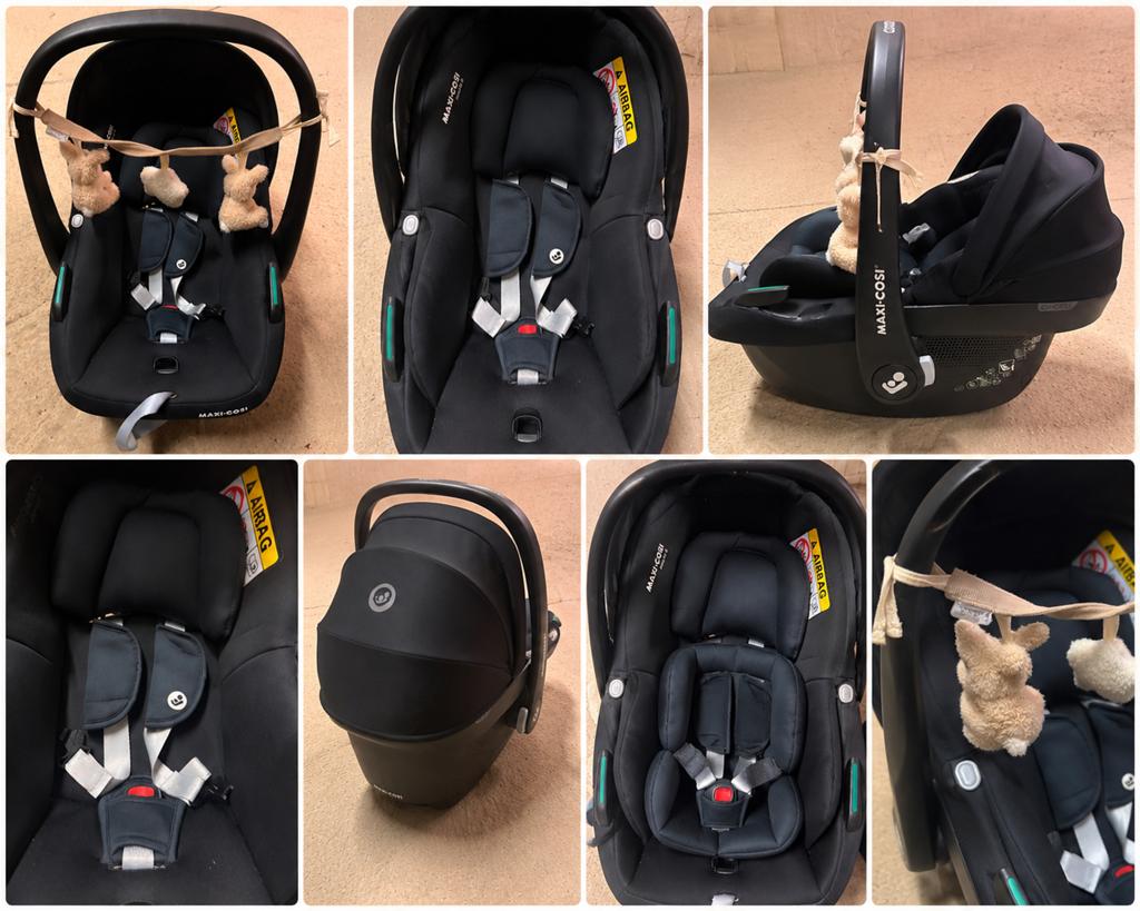 Maxi-Cosi Pebble S – Tonal Black, Ophalen, Zo goed als nieuw